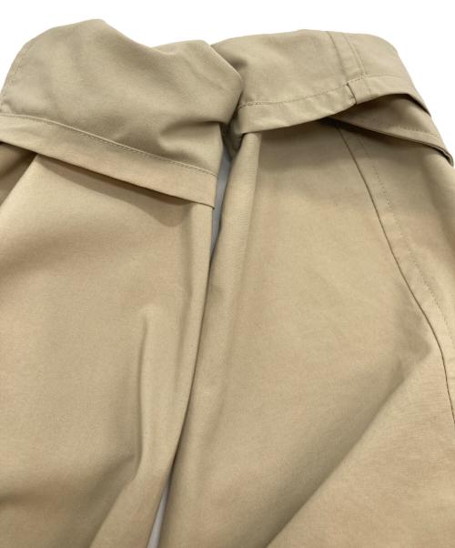 VACHEMENT（ヴァシュモン）VACHEMENT (ヴァシュモン) リサイクルシェルタフタ フード コート ベージュ サイズ:Freeの古着・服飾アイテム