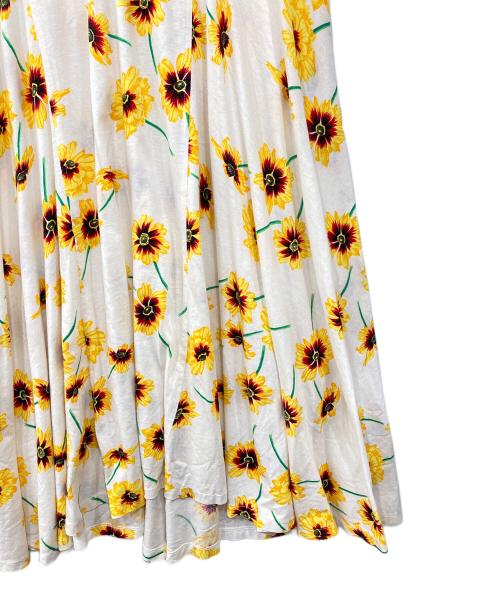 KENZO（ケンゾー）KENZO (ケンゾー) プリントワンピース アイボリー サイズ:Mの古着・服飾アイテム