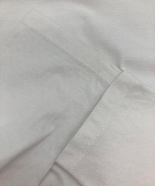 maison kitsune（メゾンキツネ）MAISON KITSUNE (メゾンキツネ) FOX HEAD PATCH REGULAR LONG-SLEEVED TEE-SHIRT ホワイト サイズ:Sの古着・服飾アイテム