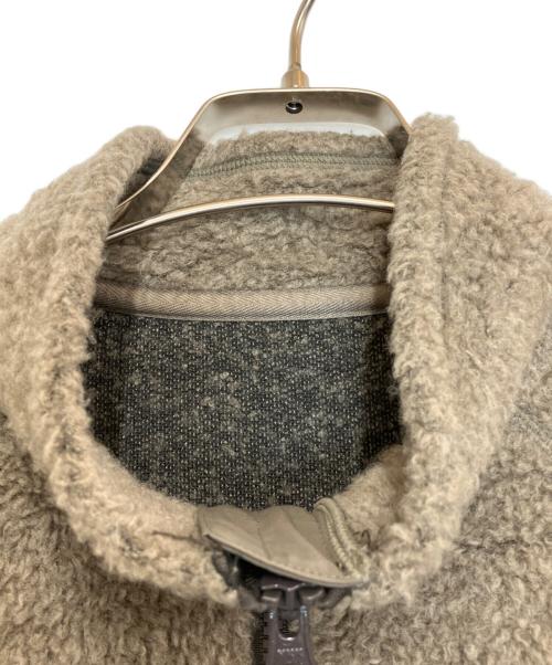 HERENESS（ヒアネス）HERENESS (ヒアネス) REAL WOOL FLEECE ベージュ サイズ:不明の古着・服飾アイテム