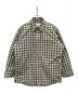 beautiful people（ビューティフルピープル）の古着「tartan check oxford quilting shirt」｜グリーン