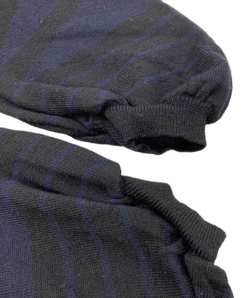 sacai（サカイ）sacai (サカイ) シフォンプリーツ切替ワンピース ブラック サイズ:1の古着・服飾アイテム