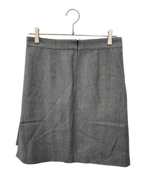 SPORT MAX（スポーツマックス）SPORT MAX (スポーツマックス) ラップデザインスカート グレー サイズ:SIZE 38の古着・服飾アイテム