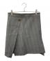 SPORT MAX（スポーツマックス）の古着「ラップデザインスカート」｜グレー