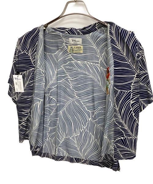 Ron Herman waikiki（ロンハーマンワイキキ）Ron Herman Waikiki (ロンハーマンワイキキ) LANI'S General Store アロハシャツ ブルー サイズ:ONE SIZE 未使用品の古着・服飾アイテム