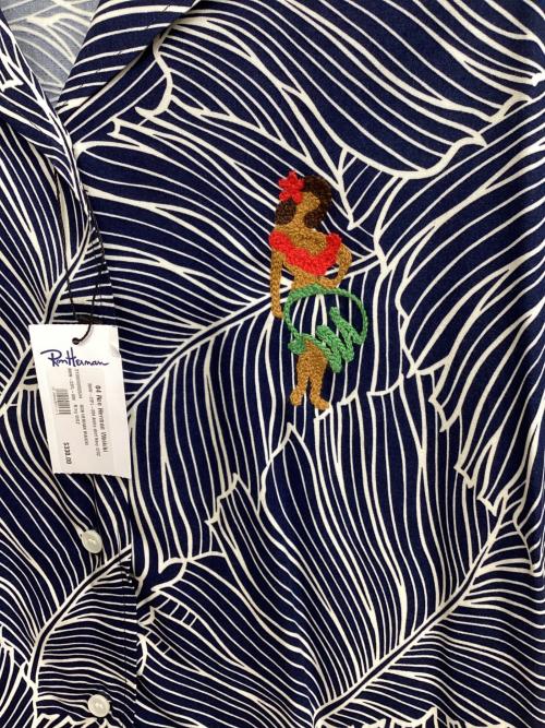 Ron Herman waikiki（ロンハーマンワイキキ）Ron Herman Waikiki (ロンハーマンワイキキ) LANI'S General Store アロハシャツ ブルー サイズ:ONE SIZE 未使用品の古着・服飾アイテム