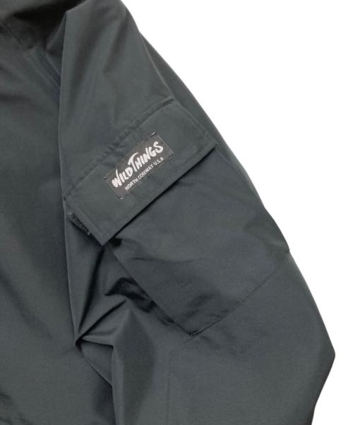 WILD THINGS（ワイルドシングス）WILD THINGS (ワイルドシングス) ARKnets (アークネッツ) マウンテンパーカー ブラック サイズ:Lの古着・服飾アイテム