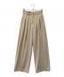 TODAYFUL（トゥデイフル）の古着「Doubletuck Twill Trousers」｜ベージュ