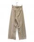 TODAYFUL (トゥデイフル) Doubletuck Twill Trousers ベージュ サイズ:36：7000円