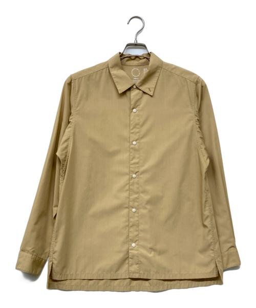 山と道（ヤマトミチ）山と道 (ヤマトミチ) Bamboo Shirt ベージュ サイズ:Ｓの古着・服飾アイテム