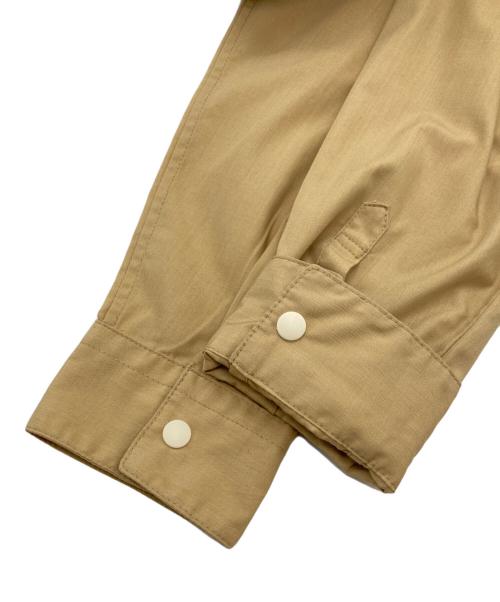 山と道（ヤマトミチ）山と道 (ヤマトミチ) Bamboo Shirt ベージュ サイズ:Ｓの古着・服飾アイテム