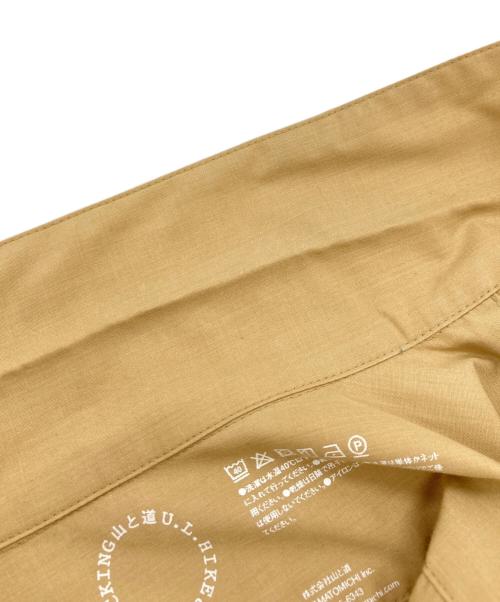 山と道（ヤマトミチ）山と道 (ヤマトミチ) Bamboo Shirt ベージュ サイズ:Ｓの古着・服飾アイテム