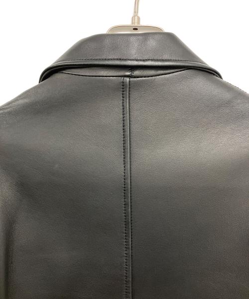 BEAUTY&YOUTH UNITED ARROWS（ビューティーアンドユースユナイテッドアローズ）BEAUTY&YOUTH UNITED ARROWS (ビューティーアンドユースユナイテッドアローズ) シープ ダブルライダースジャケット ブラック サイズ:Sの古着・服飾アイテム