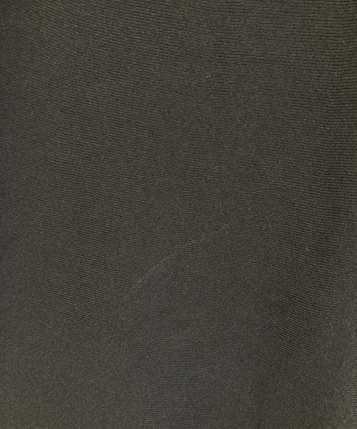 ANAYI（アナイ）ANAYI (アナイ) ニットタフタティアード ワンピース ブラック サイズ:Mの古着・服飾アイテム