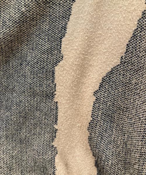 OSMOSIS（オズモーシス）OSMOSIS (オズモーシス) カラーブロックニットカーディガン マルチカラー サイズ:oneの古着・服飾アイテム