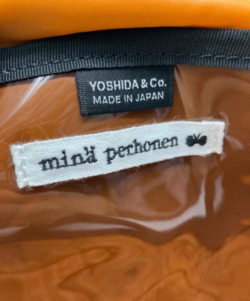 PORTER（ポーター）PORTER (ポーター) mina perhonen (ミナ ペルホネン) 2WAY SHORT HELMET BAG ネイビーの古着・服飾アイテム