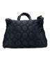 PORTER (ポーター) mina perhonen (ミナ ペルホネン) 2WAY SHORT HELMET BAG ネイビー：48000円