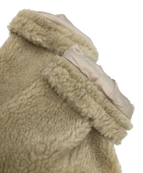 journal standard L'essage（ジャーナルスタンダード レサージュ）journal standard L'essage (ジャーナルスタンダード レサージュ) トスカーナボアブルゾン ベージュ サイズ:-の古着・服飾アイテム