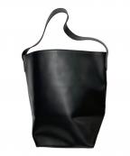 LA SCAIAラスカイア）の古着「レザーワンショルダーバッグ」｜ブラック