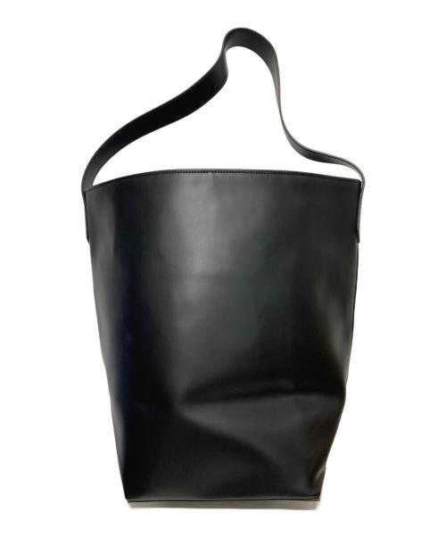 LA SCAIA（ラスカイア）LA SCAIA (ラスカイア) レザーワンショルダーバッグ ブラックの古着・服飾アイテム