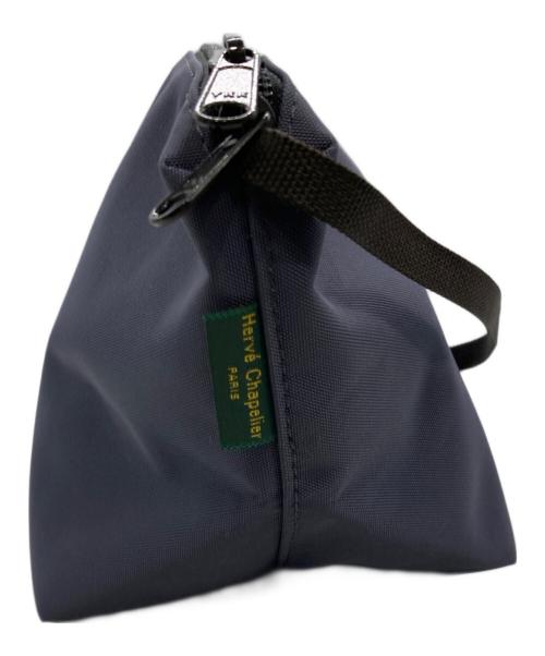 Herve Chapelier（エルベシャプリエ）Herve Chapelier (エルベシャプリエ) 舟形ショルダーバッグ ネイビーの古着・服飾アイテム