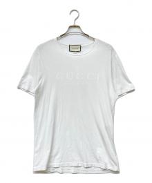 GUCCI（グッチ）の古着「ロゴプリントTシャツ」｜ホワイト