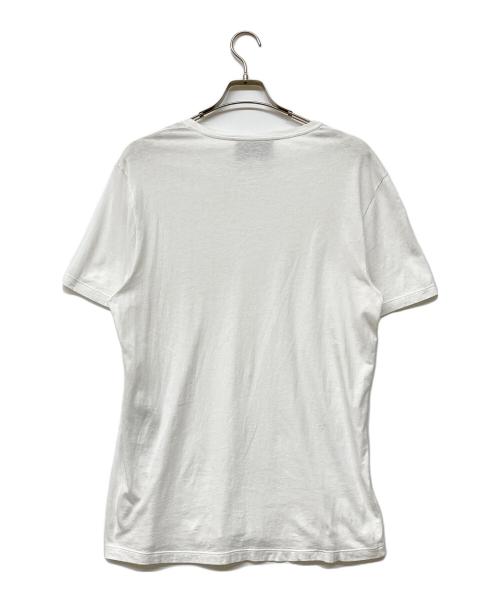 GUCCI（グッチ）GUCCI (グッチ) ロゴプリントTシャツ ホワイト サイズ:XLの古着・服飾アイテム