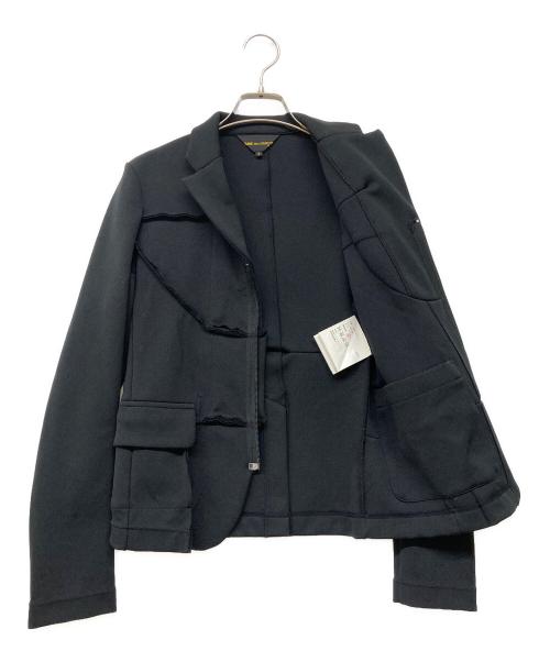 COMME des GARCONS（コムデギャルソン）COMME des GARCONS (コムデギャルソン) カッティングデザイン エステルジャケット ブラック サイズ:Sの古着・服飾アイテム