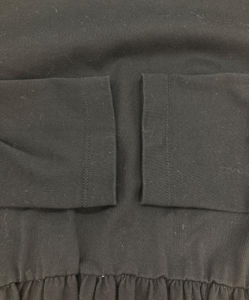 LE PHIL（ル フィル）LE PHIL (ル フィル) ペプラムトップス ブラック サイズ:FREEの古着・服飾アイテム