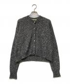 Curensologyカレンソロジー）の古着「スパンコールショートカーディガン」｜ブラック