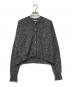 Curensology（カレンソロジー）の古着「スパンコールショートカーディガン」｜ブラック