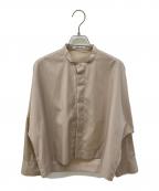 MACPHEEマカフィー）の古着「コットンブロード コクーンシャツ」｜ベージュ