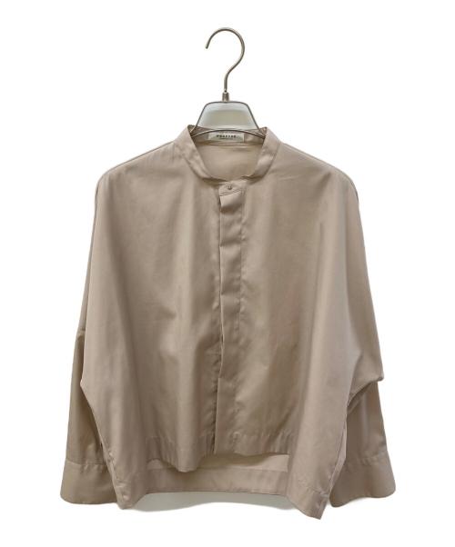 MACPHEE（マカフィー）MACPHEE (マカフィー) コットンブロード コクーンシャツ ベージュ サイズ:36の古着・服飾アイテム