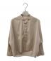 MACPHEE（マカフィー）の古着「コットンブロード コクーンシャツ」｜ベージュ