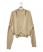 Katrin TOKYOカトリーン トーキョー）の古着「cup-in knit ensemble」｜ヘザーブラウン