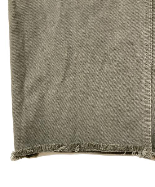upper hights（アッパーハイツ）upper hights (アッパーハイツ) THE CAMPBELL ストレッチスカート カーキ サイズ:2の古着・服飾アイテム