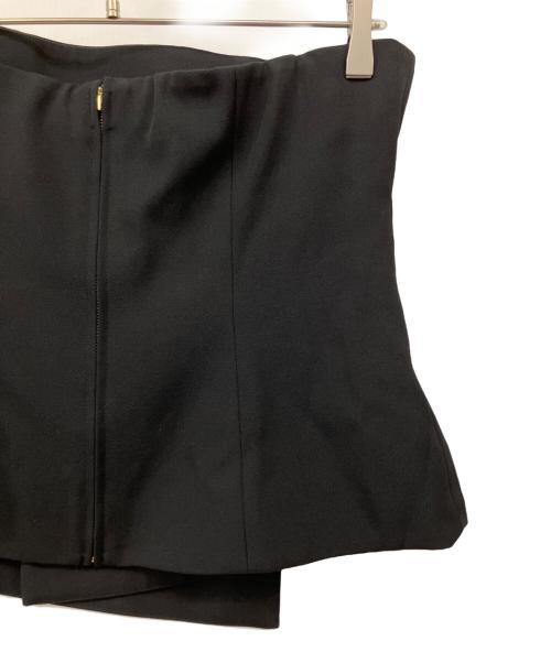 esteta（エステータ）esteta (エステータ) ハードギャバジンビスチェ ブラック サイズ:44の古着・服飾アイテム