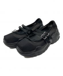 AKIKOAOKI（アキコアオキ）の古着「Giselle Mesh バレエシューズ」｜ブラック