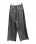 FRAMeWORK (フレームワーク) ウォッシャブルTWタックワイドパンツ グレー サイズ:36：5000円