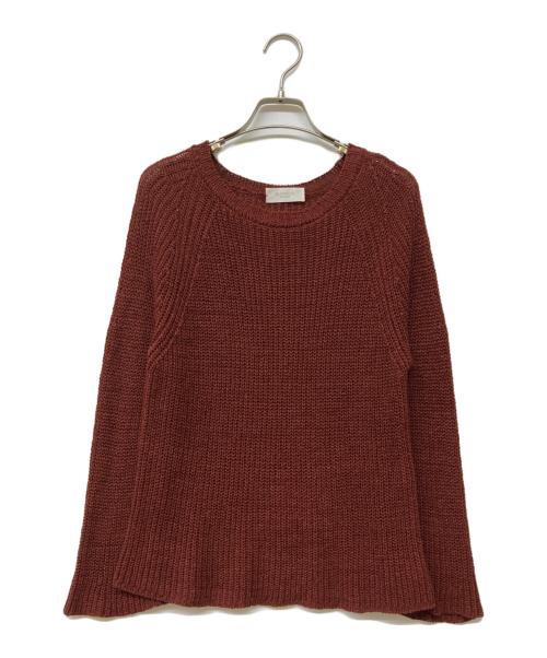 SLOWEAR（スロウウェア）SLOWEAR (スロウウェア) ニット ブラウン サイズ:Sの古着・服飾アイテム