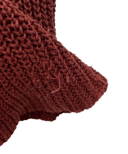 SLOWEAR（スロウウェア）SLOWEAR (スロウウェア) ニット ブラウン サイズ:Sの古着・服飾アイテム