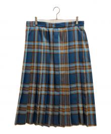 O'NEIL OF DUBLIN（オニールオブダブリン）の古着「プリーツスカート」｜ブルー
