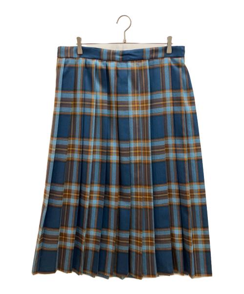 O'NEIL OF DUBLIN（オニールオブダブリン）O'NEIL OF DUBLIN (オニールオブダブリン) プリーツスカート ブルー サイズ:SIZE Freeの古着・服飾アイテム