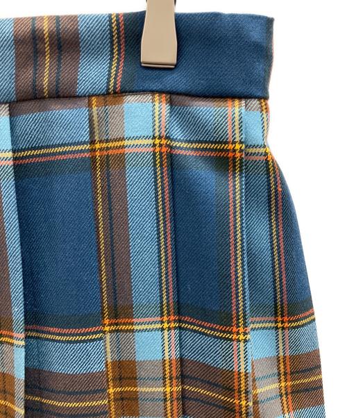 O'NEIL OF DUBLIN（オニールオブダブリン）O'NEIL OF DUBLIN (オニールオブダブリン) プリーツスカート ブルー サイズ:SIZE Freeの古着・服飾アイテム