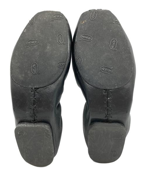 KHAITE（ケイト）KHAITE (ケイト) レザーバレエシューズ ブラック サイズ:36の古着・服飾アイテム