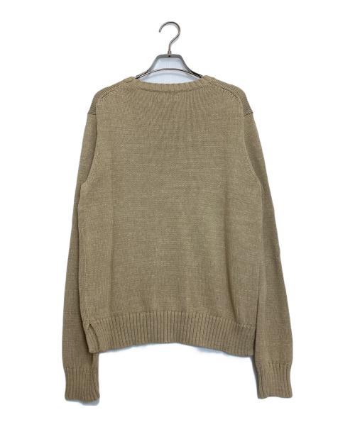 POLO RALPH LAUREN（ポロ・ラルフローレン）POLO RALPH LAUREN (ポロ・ラルフローレン) ニューオーリンズ Polo ベア セーター ベージュ サイズ:Mの古着・服飾アイテム