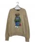 POLO RALPH LAUREN（ポロ・ラルフローレン）の古着「ニューオーリンズ Polo ベア セーター」｜ベージュ