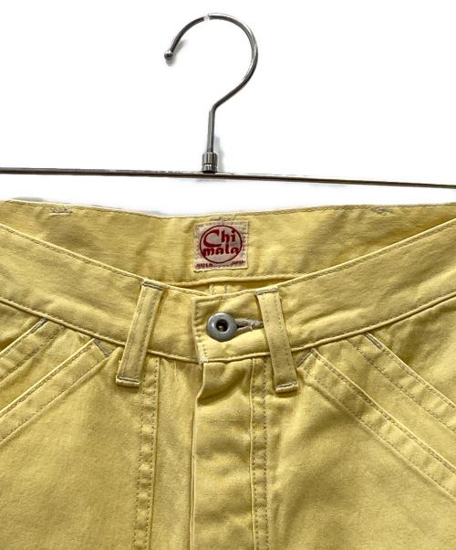 chimala（チマラ）chimala (チマラ) ワークパンツ イエロー サイズ:Sの古着・服飾アイテム