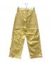 中古・古着 chimala (チマラ) ワークパンツ イエロー サイズ:S：5000円
