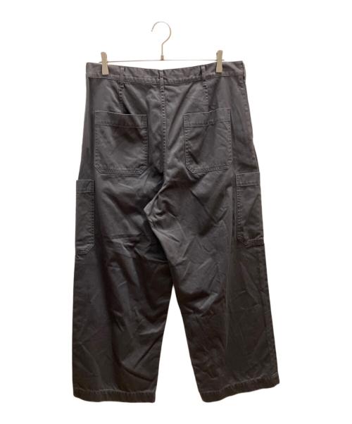 Graphpaper（グラフペーパー）Graphpaper (グラフペーパー) Suvin Herringbone Cargo Pants グレー サイズ:2の古着・服飾アイテム